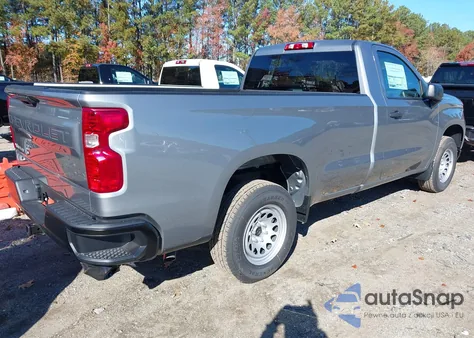 2026 Chevrolet Silverado 1500 2Wd Long Bed Wt z USA, uszkodzony, nr VIN 3GCNAAEKXTG130614